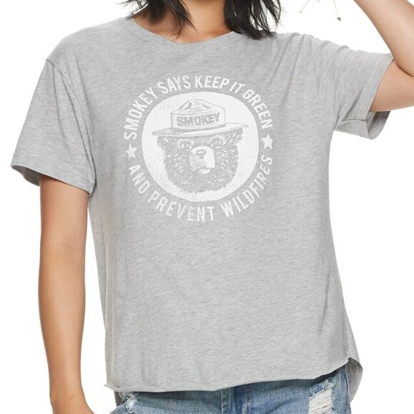 New! Smokey Bear Says Keep It Green And Prevent Wildfires T-Shirt - Picture 1 of 3